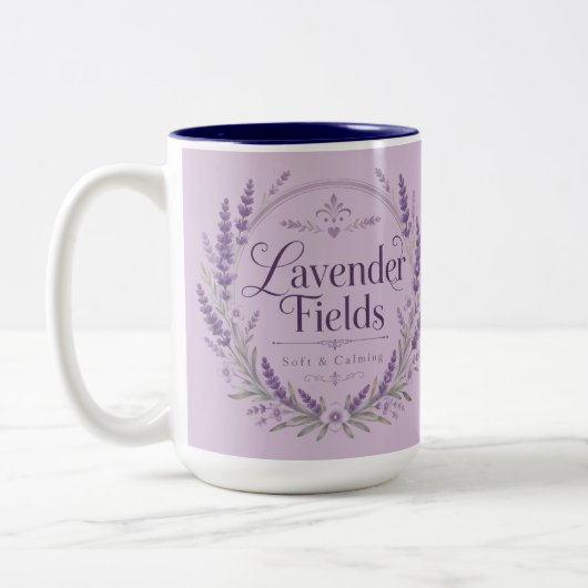 Lavendelvelden Accent Mok (Links)