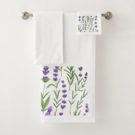 LAVENDELVELDEN BAD HANDDOEK