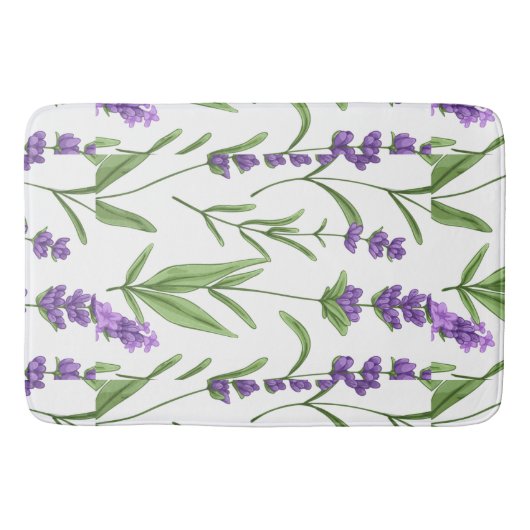 LAVENDELVELDEN BADMAT (Voorkant)