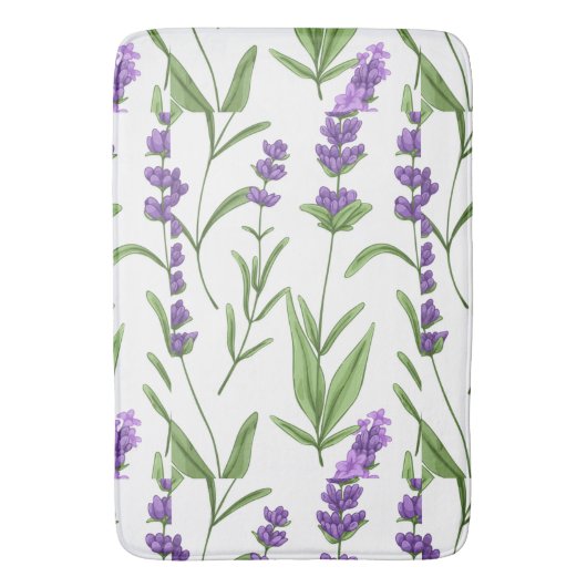 LAVENDELVELDEN BADMAT (Voorkant Verticaal)