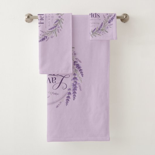 Lavendelvelden Handdoekenset Bad Handdoek (Insitu)