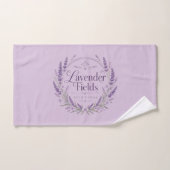 Lavendelvelden Handdoekenset Bad Handdoek (Handdoek)