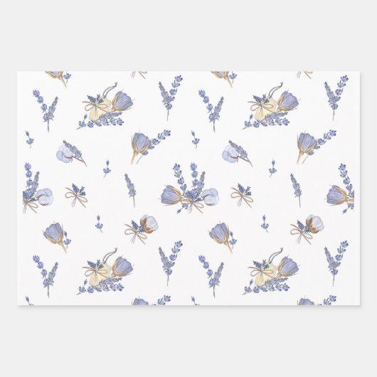 LAVENDELVELDEN INPAKPAPIER VEL (Voorkant 3)