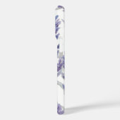Lavendelvelden | Paarse Waterverf Bloem Patroon Case-Mate iPhone Case (Achterkant / Links)