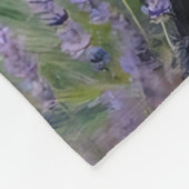 Lavendelvelden Provence Cottage Impressionist Fleece Deken (Hoek)
