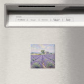 Lavendelvelden Provence Cottage Impressionist Magneet (Insitu (Vaatwasser))