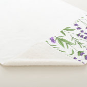 LAVENDELVELDEN SHERPA DEKEN (3/4)