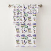  Lavendelvelden van de Provence Bad Handdoek (Insitu)