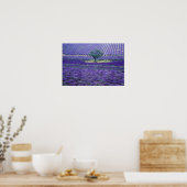 Lavendelvelden, Vence, Provence, Frankrijk Poster (Keuken)