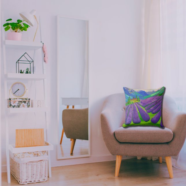 Lavendelvelden voor de bergen kussen (Creator heeft geüpload)