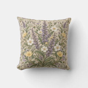 Lavendelweide Bloemen Botanisch Frame Kussen