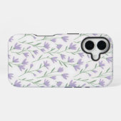 Lavendelweide Fluistering | Zachte Pastel Wilde Bl iPhone 16 Hoesje (Achterkant horizontaal)