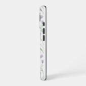 Lavendelweide Fluistering | Zachte Pastel Wilde Bl iPhone 16 Hoesje (Linkerkant)