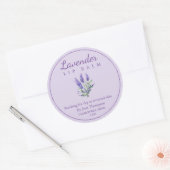 Lavendelzalf/balsem Etiket (Envelop)