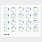 Lavendelzeepetiket Honeybee Herbs Product Sticker (Vel)