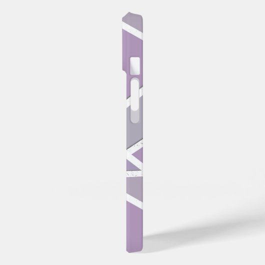 Lavendemozaïekpatroon Case-Mate iPhone Case (Achterkant / Links)