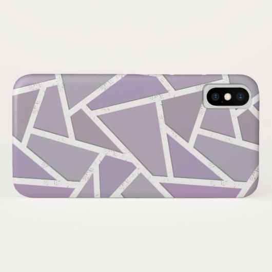 Lavendemozaïekpatroon Case-Mate iPhone Case (Achterkant (horizontaal))