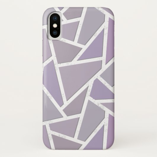 Lavendemozaïekpatroon Case-Mate iPhone Case (Achterkant)