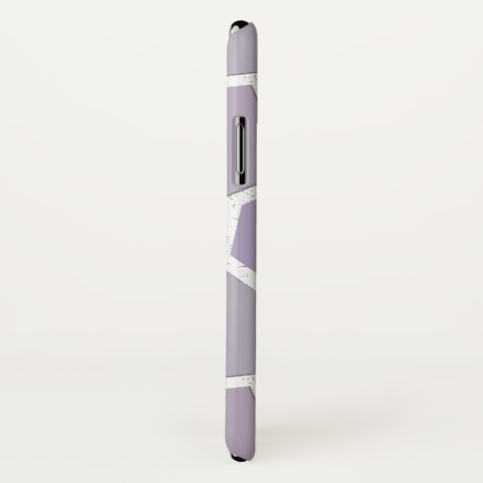 Lavendemozaïekpatroon Case-Mate iPhone Case (Achterkant / rechts)