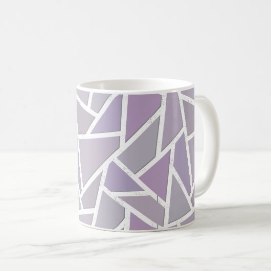 Lavendemozaïekpatroon Koffiemok (Voorkant rechts)