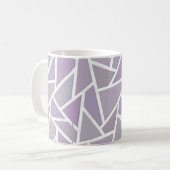 Lavendemozaïekpatroon Koffiemok (Voorkant links)