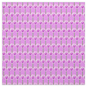 Lavendepansies - patroon met omhulling stof