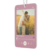 Lavender 25th Anniversary Photo Music Player Luchtverfrisser (Links)