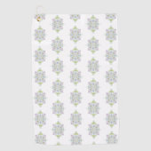 Lavender Abstract Golfhanddoek (Voorkant)