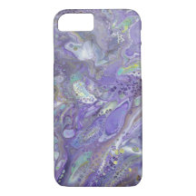 Lavender Abstracte iPhone Case - "Naomi"