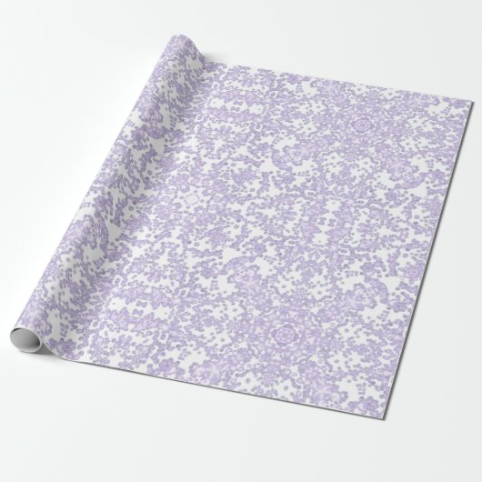 lavender-achtergrond Abstract ontwerp Cadeaupapier (Uitgerold)