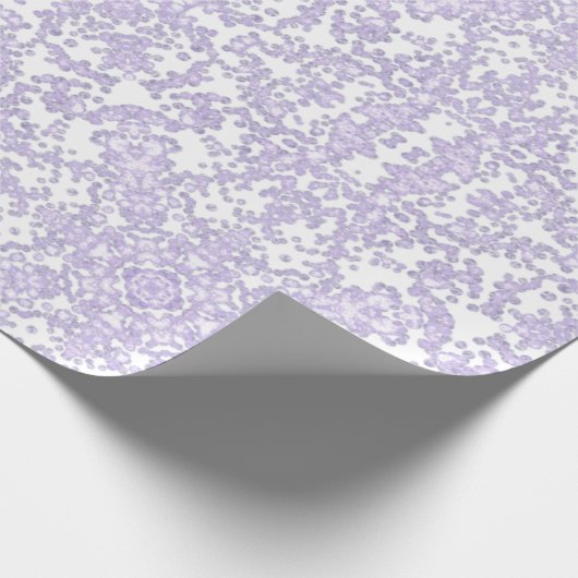  lavender-achtergrond Abstract ontwerp Cadeaupapier (Hoek)