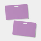 Lavender #AD7682, Pastel Paars Badge (Voor- en achterkant)