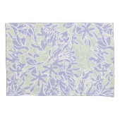 Lavender Agapanthus Flower Sage Green Kussensloop (Voorkant-Links)