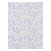 Lavender Agapanthus Flower Sage Green Tafelkleed (Voorkant)