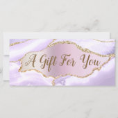 Lavender Agate Faux Pearlescent Folie (Voorkant)