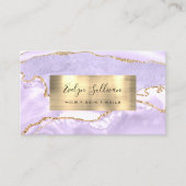 lavender Agate Visitekaartje (Voorkant)