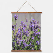Lavender All Good Des Wild and Free Bumblebee Hangend Wandkleed (Voorkant 3)
