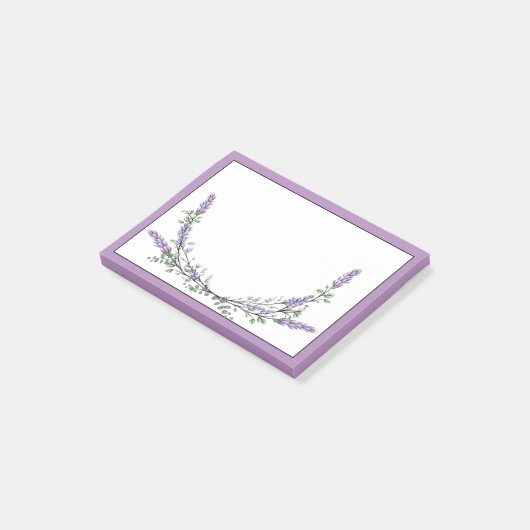 Lavender and Eucalyptus Post-it Notes (Schuin)