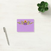 Lavender and Gold Sunflower Swag Post-it® Notes (Kantoor)