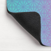 Lavender and teal geometric mouse pad muismat (Hoek)