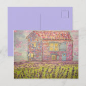 Lavender Aromatherapie Briefkaart (Voorkant / Achterkant)
