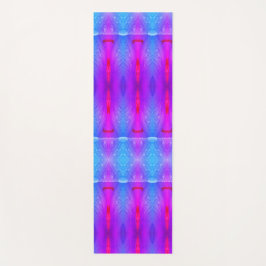 Lavender Art Deco Ikat Miami Yogamat