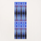 Lavender Art Deco Recoleta Ikat Yogamat (Voorkant)