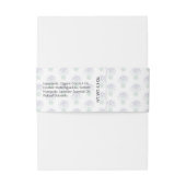 Lavender Artisan Soap Band Wrap Uitnodigingen Wikkel (Achterkant Voorbeeld)