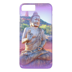 lavender aura buddha 	iPhone 8/7 plus hoesje