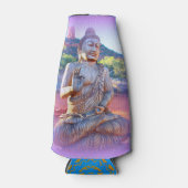 lavender aura buddha flesjeskoeler (Voorkant)