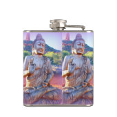 lavender aura buddha heupfles (Achterkant)