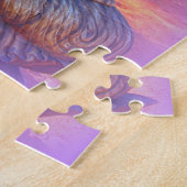 lavender aura Buddha Legpuzzel (Zijkant)