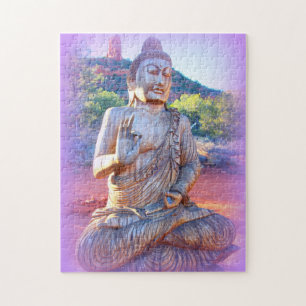 lavender aura Buddha Legpuzzel