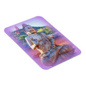 lavender aura buddha magneet (Rechterzijde)